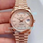 Swiss Rolex Day Date II Rose Gold President 41MM Noob Factory V3 Watch